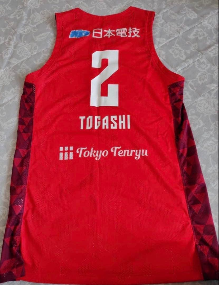 最終値下げ！千葉ジェッツ　オーセンティックユニフォーム　富樫勇樹　L size