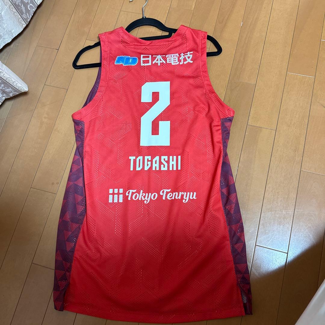 最終値下げ！千葉ジェッツ　オーセンティックユニフォーム　富樫勇樹　L size