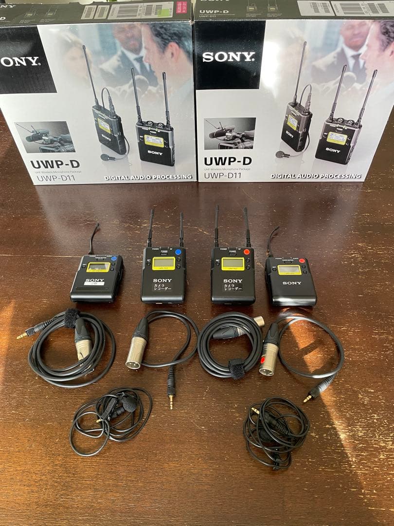 SONY UWP-D11 ワイヤレスシステム 2台セット