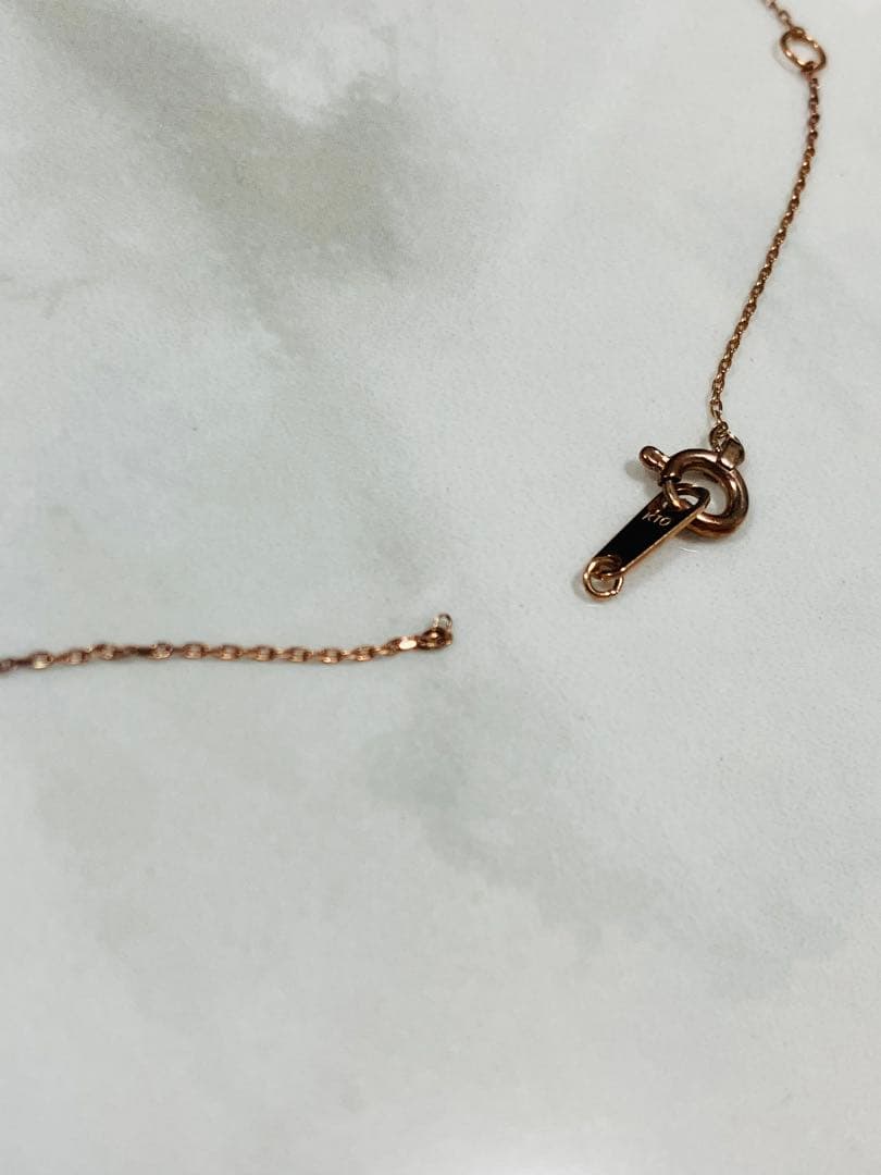 ミ**様 【ジャンク品】K10 ゴールド ネックレス 10金　ペンダント