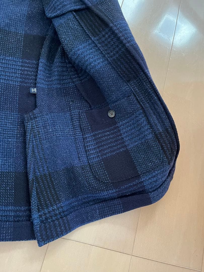 【C.】ラルディーニのウールジャケット　サイズ４6 ウインドペーン柄