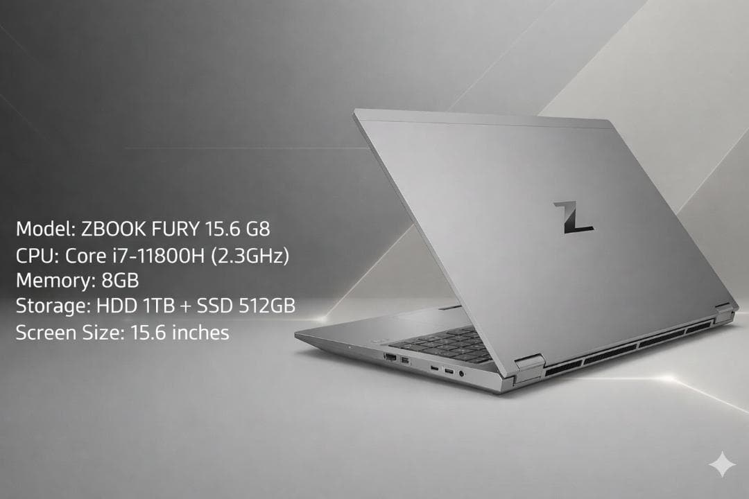 【office付き】HP ZBook Fury G8/ i7-11800H