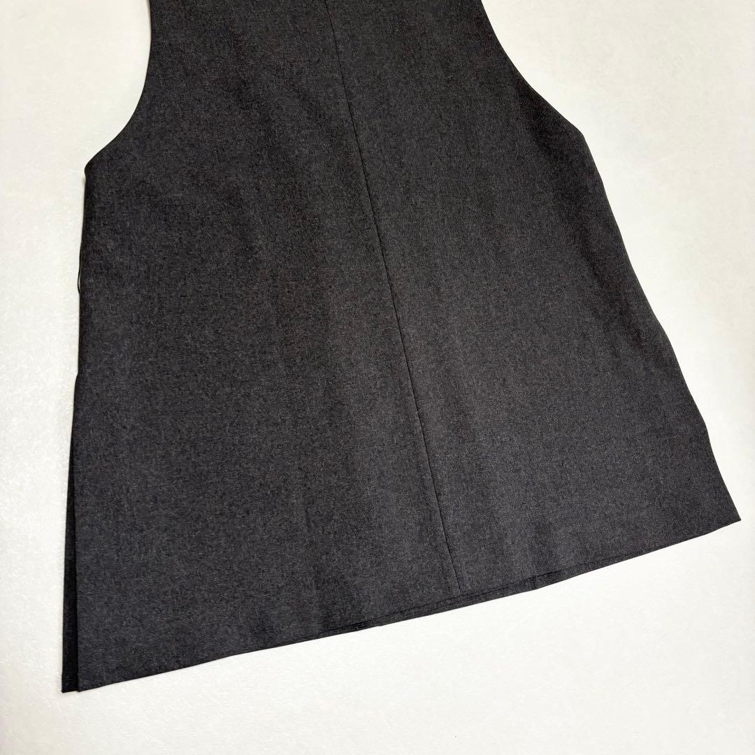 美品 人気 マルゥユナイテッドアローズ ウエストベルトジレ グレー