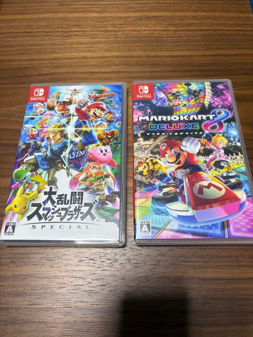 セット商品◆◇大乱闘スマッシュブラザーズ&マリオカート8◆◇Switch