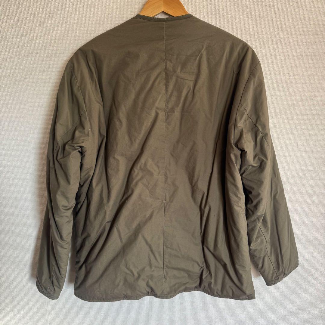 美中古 orslow オアスロウ コットンシェルジャケット ノーカラー L