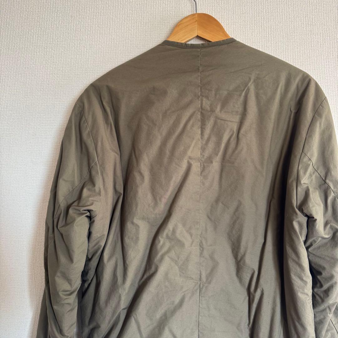 美中古 orslow オアスロウ コットンシェルジャケット ノーカラー L