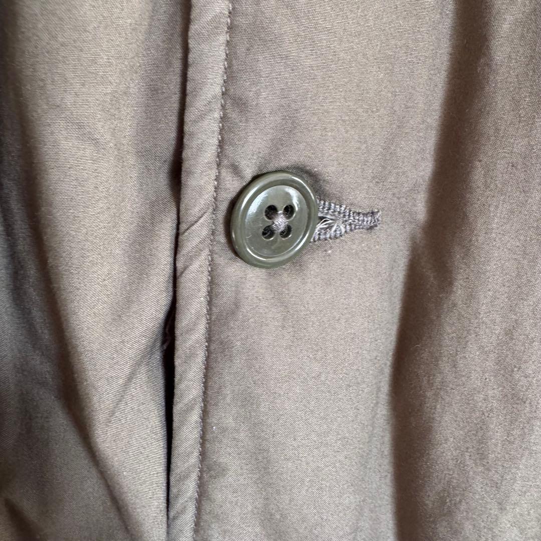 美中古 orslow オアスロウ コットンシェルジャケット ノーカラー L