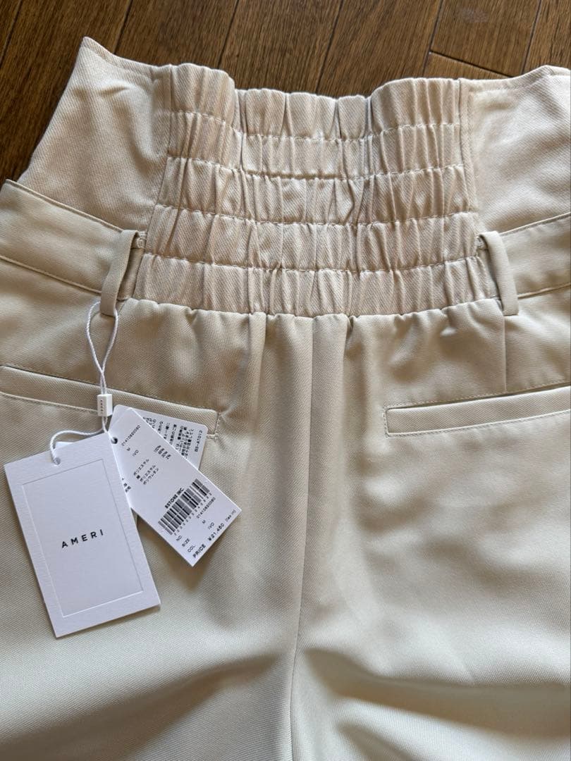 新品未使用　DENIM LIKE CORSET WORK PANTS ホワイト