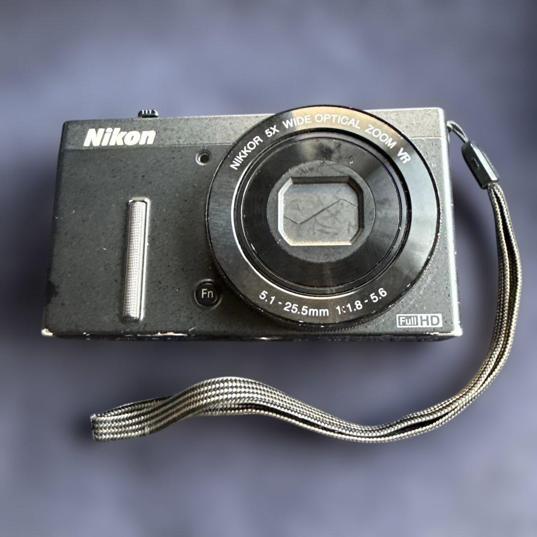 Nikon COOLPIX P340 コンパクトデジタルカメラ ブラック