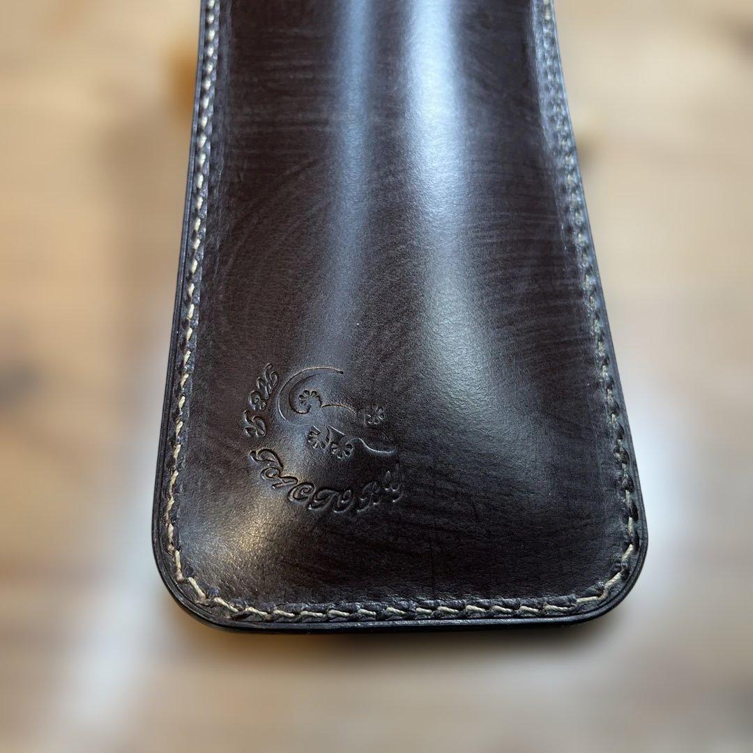 【ちよぴー様オーダー品】A5 ブックカバー レッド ブラウン ペンケース