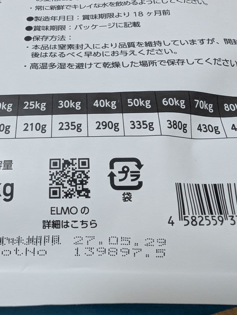 ELMO ドッグフード チキン 3kg x 3　(9kg)