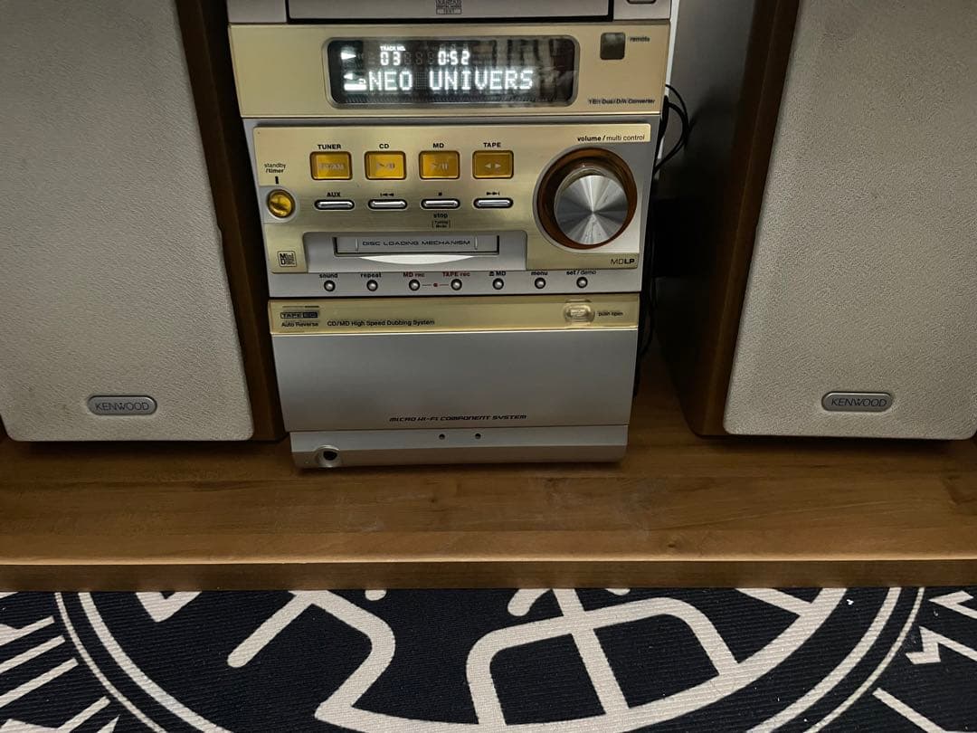 KENWOOD ケンウッド RXD-SJ3MD AMアンテナとリモコン付き