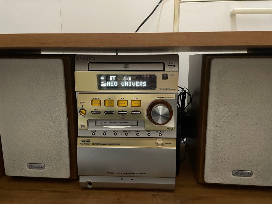 KENWOOD ケンウッド RXD-SJ3MD AMアンテナとリモコン付き