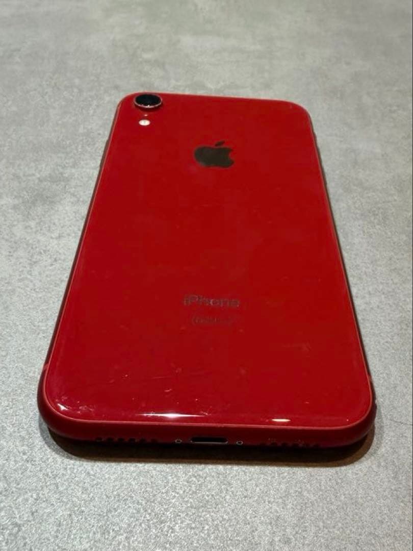 【ジャンク品】 Apple iPhone Xr 128GB レッド