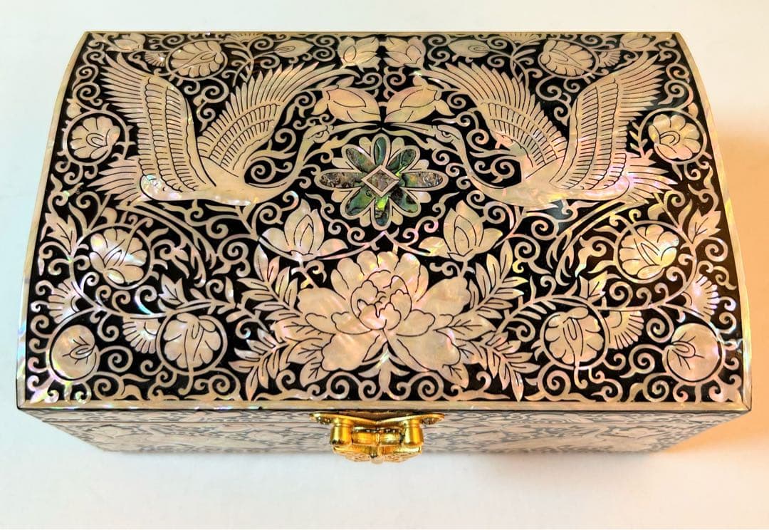 螺鈿細工　小物入れ