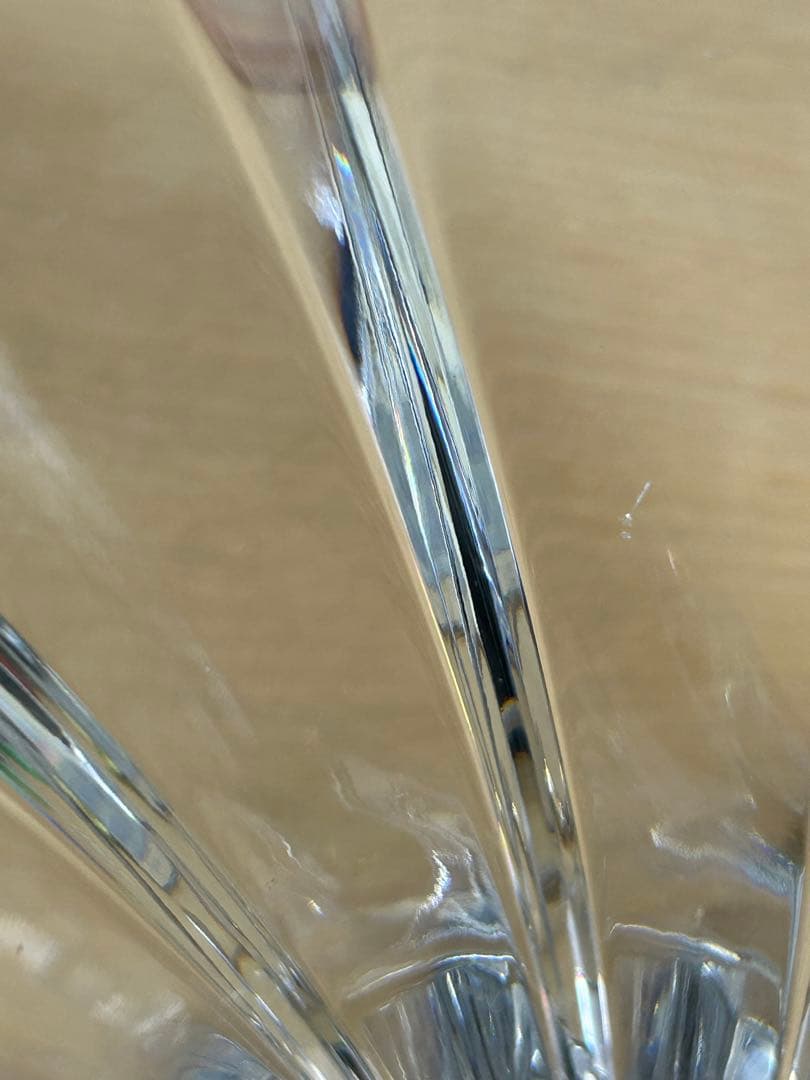 バカラ　オブジェクティフ　大型サイズ　25センチ　花瓶