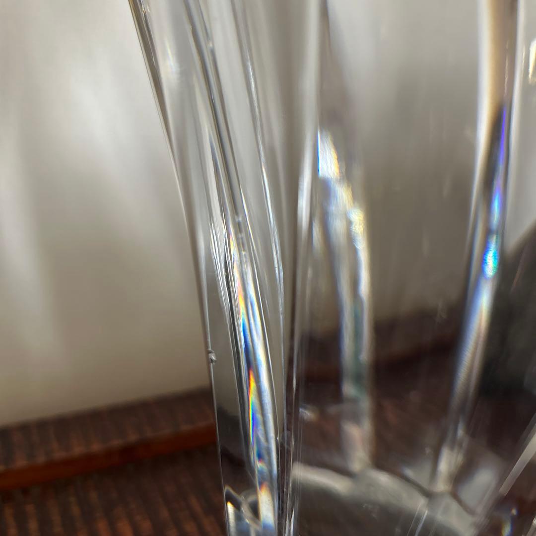 バカラ　オブジェクティフ　大型サイズ　25センチ　花瓶