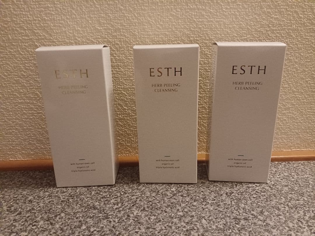 ESTH ハーブピーリングクレンジング 3本セット