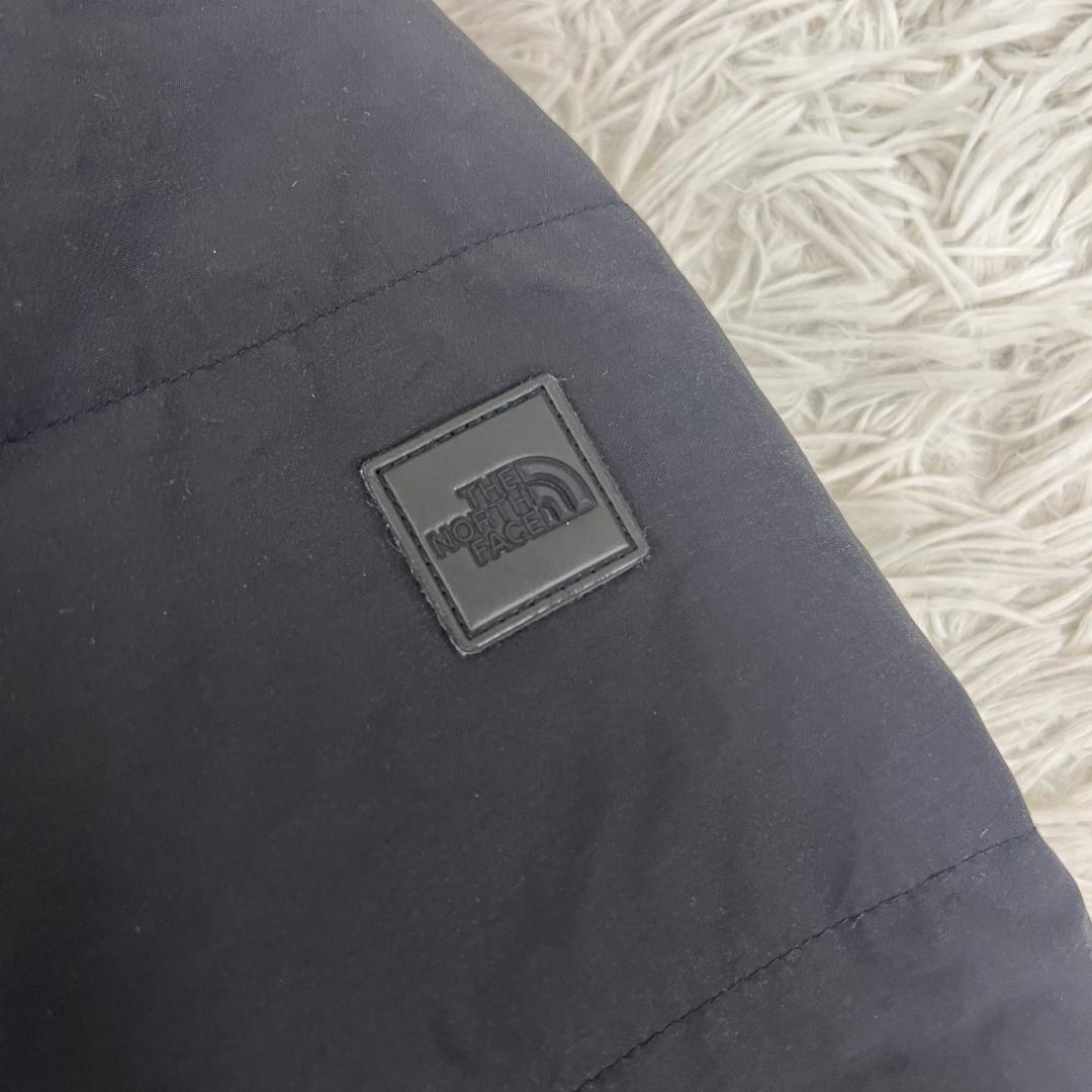 《美品》ノースフェイス ダウン モッズコート マクマード ブラック メンズ M