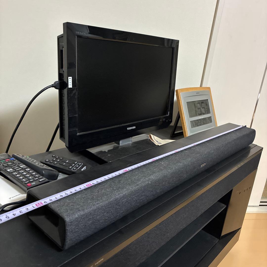 Denon サウンスピーカー、リモコン付き