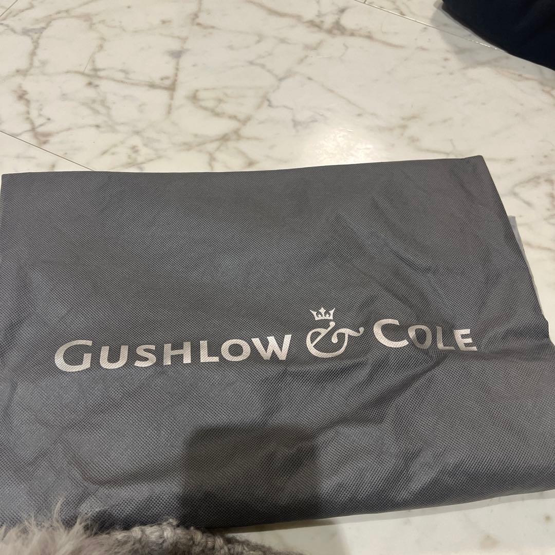 GUSHLOW & COLE グレー ネックウォーマー