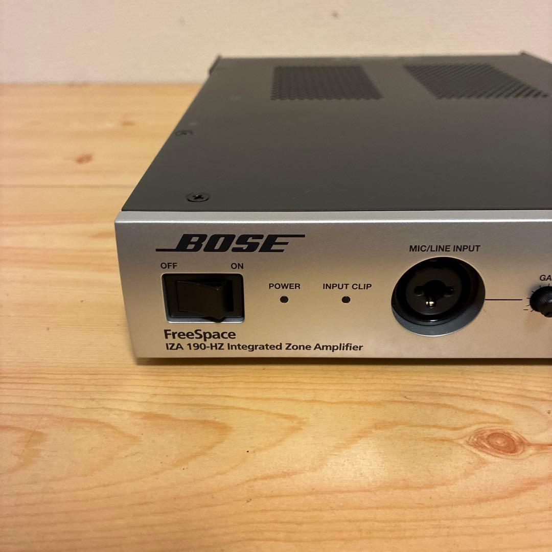 BOSE パワーアンプ　IZA 190-HZ ハイインピーダンス用