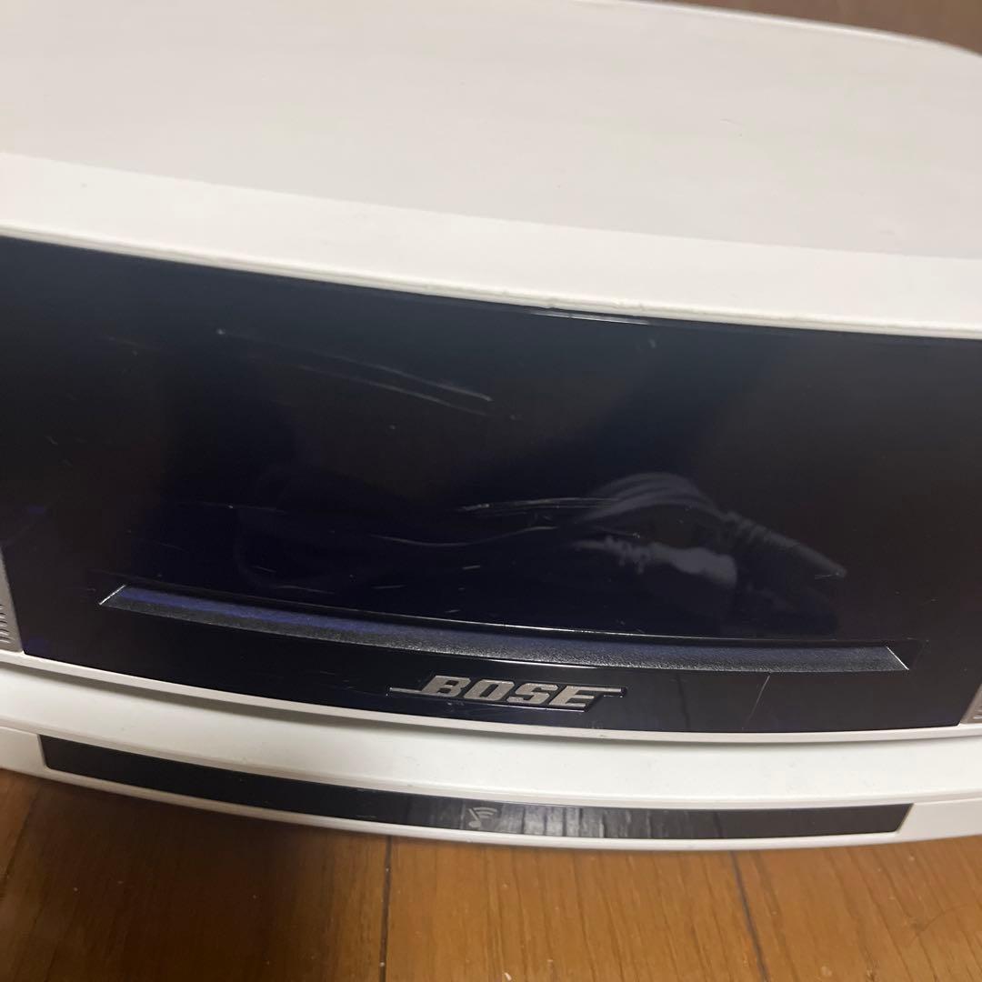 BOSE Wave Music System ボーズホワイトスピーカー 本体