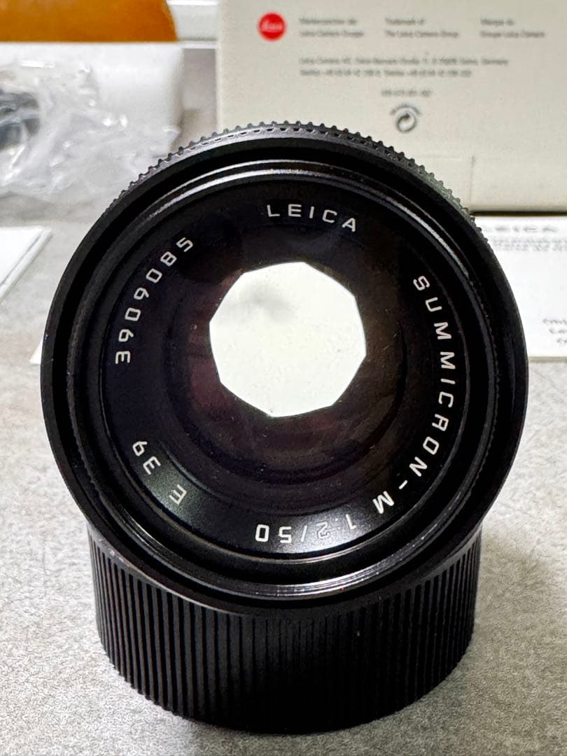 LEICA SUMMICRON-M F2/50mm（BK） 11826