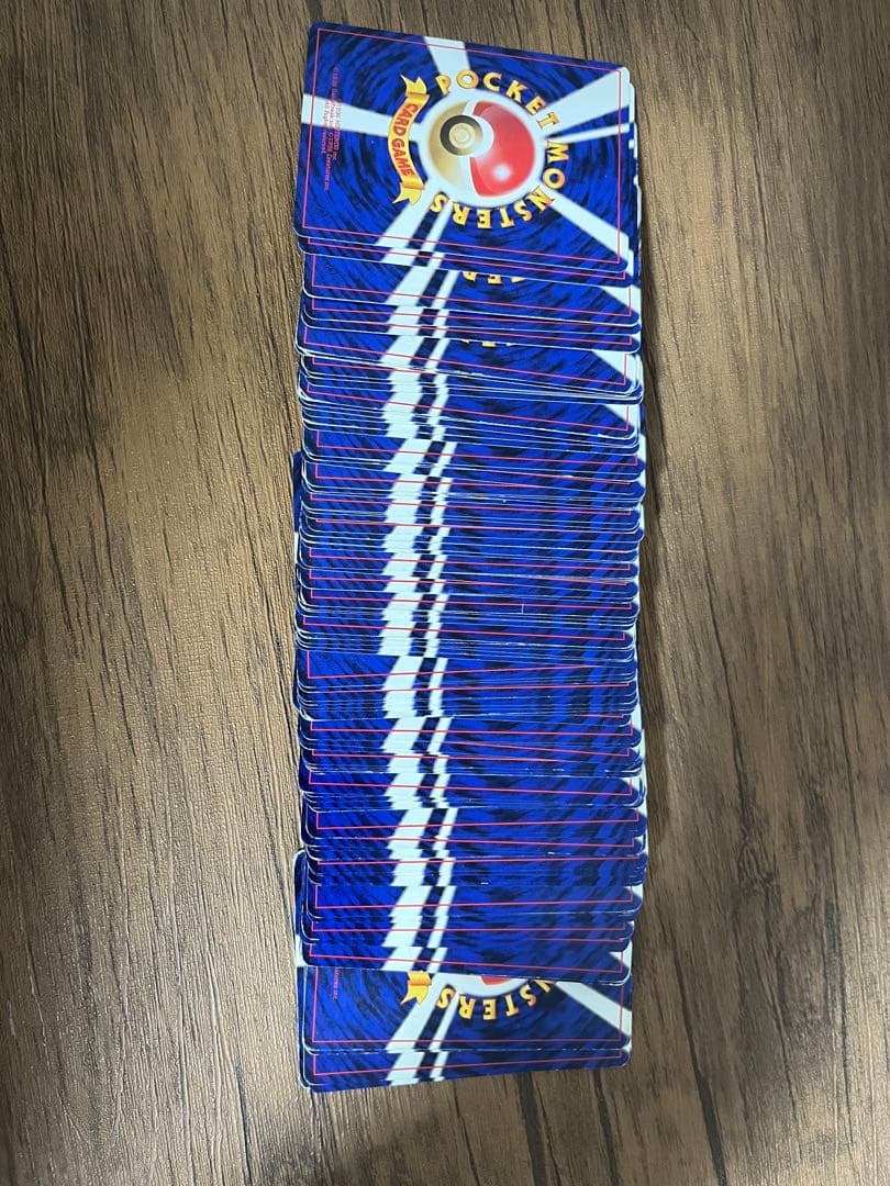 旧裏　ポケモンジムノーマルカードダブりなし125枚