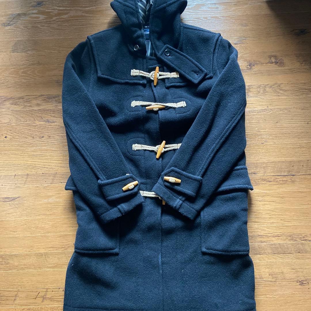 COMME des GARÇONS ブラック ダッフルコート M