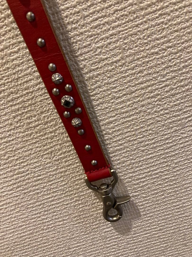 ヨージヤマモト レザーウォレットチェーン スタッズ