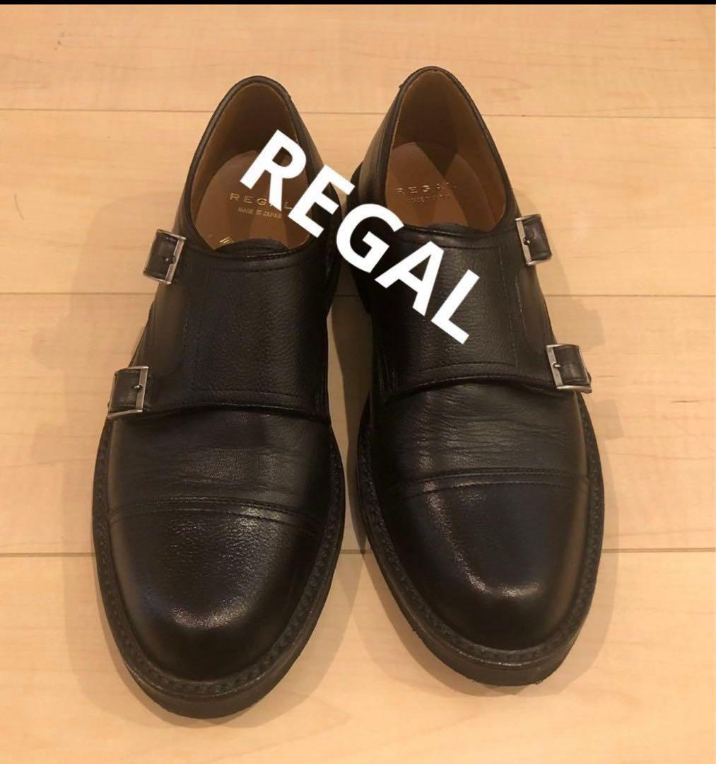 REGAL リーガル　ダブルモンク（GORE-TEX フットウェア） 25