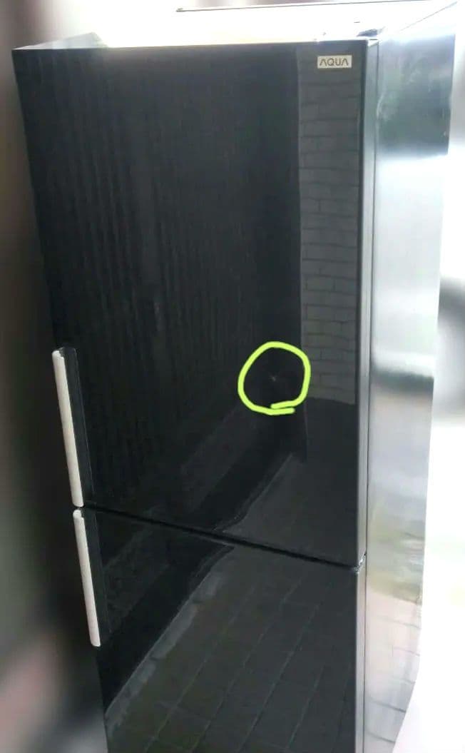 AQUA 冷蔵庫 AQR-D27A ブラック 2ドア
