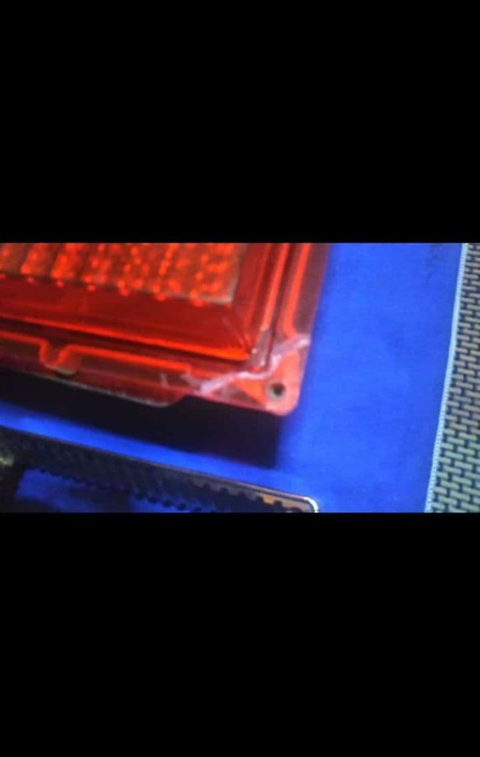 JB 06 角型テールランプ単体セット ３連テールデコトラ中型 大型