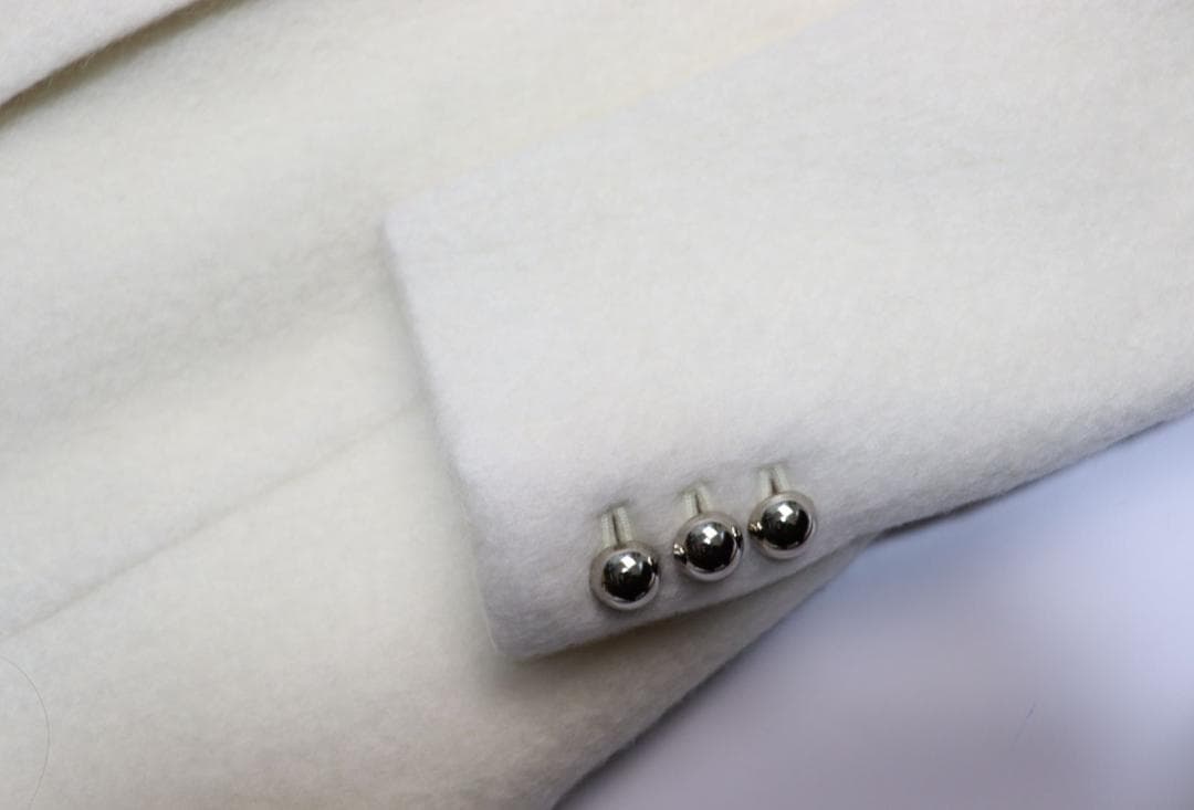 定価約20万円 新品 OLD ENGLAND モヘア混 ウールコート レディース