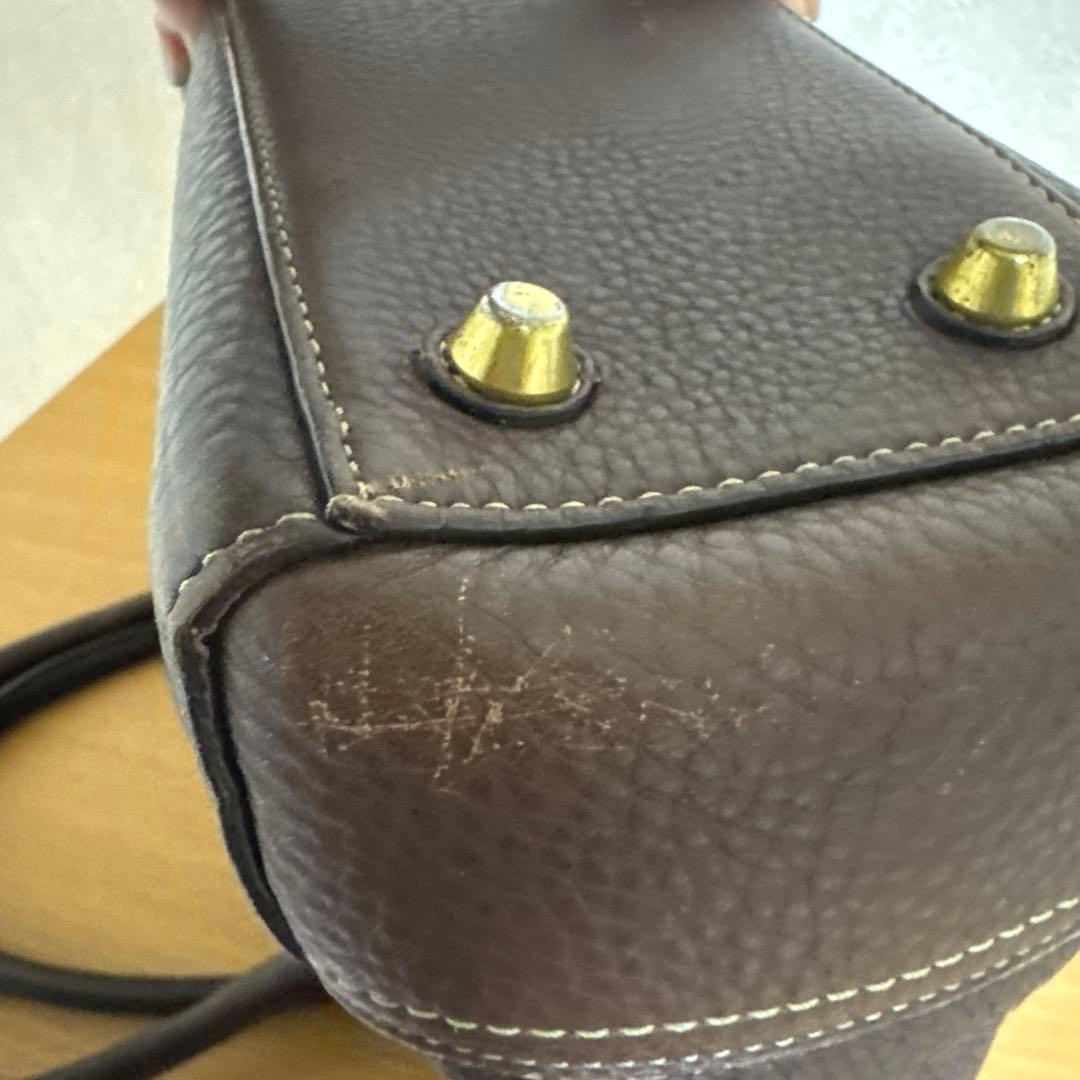 COACH コーチ　トート　ハンドバッグ キャリーオール レザー ブラウン　A4