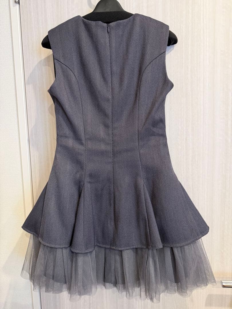 ROBE de FLEURS グレー