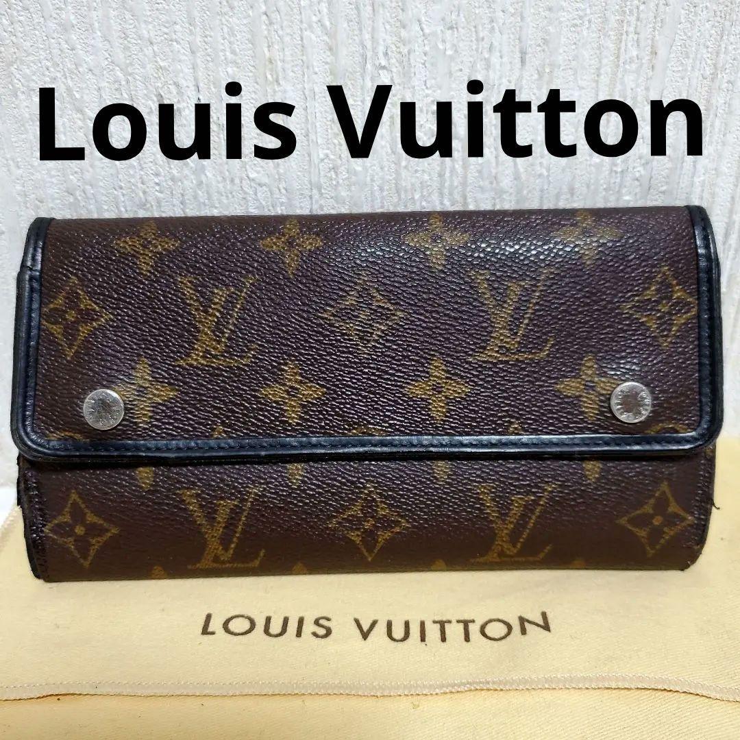 正規品　ルイヴィトン　マカサー　ポルトフォイユ　長財布　モノグラム