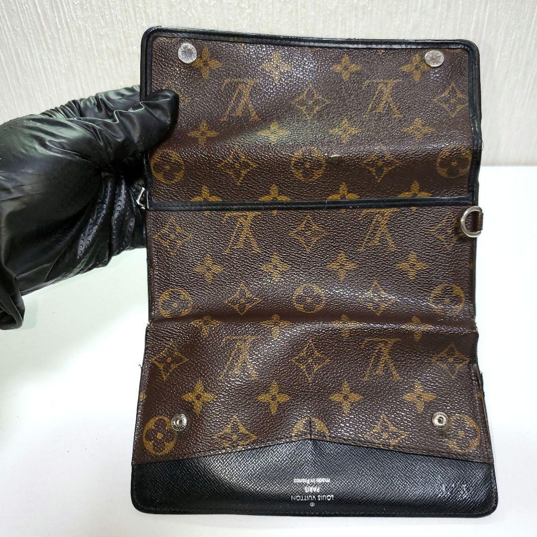 正規品　ルイヴィトン　マカサー　ポルトフォイユ　長財布　モノグラム