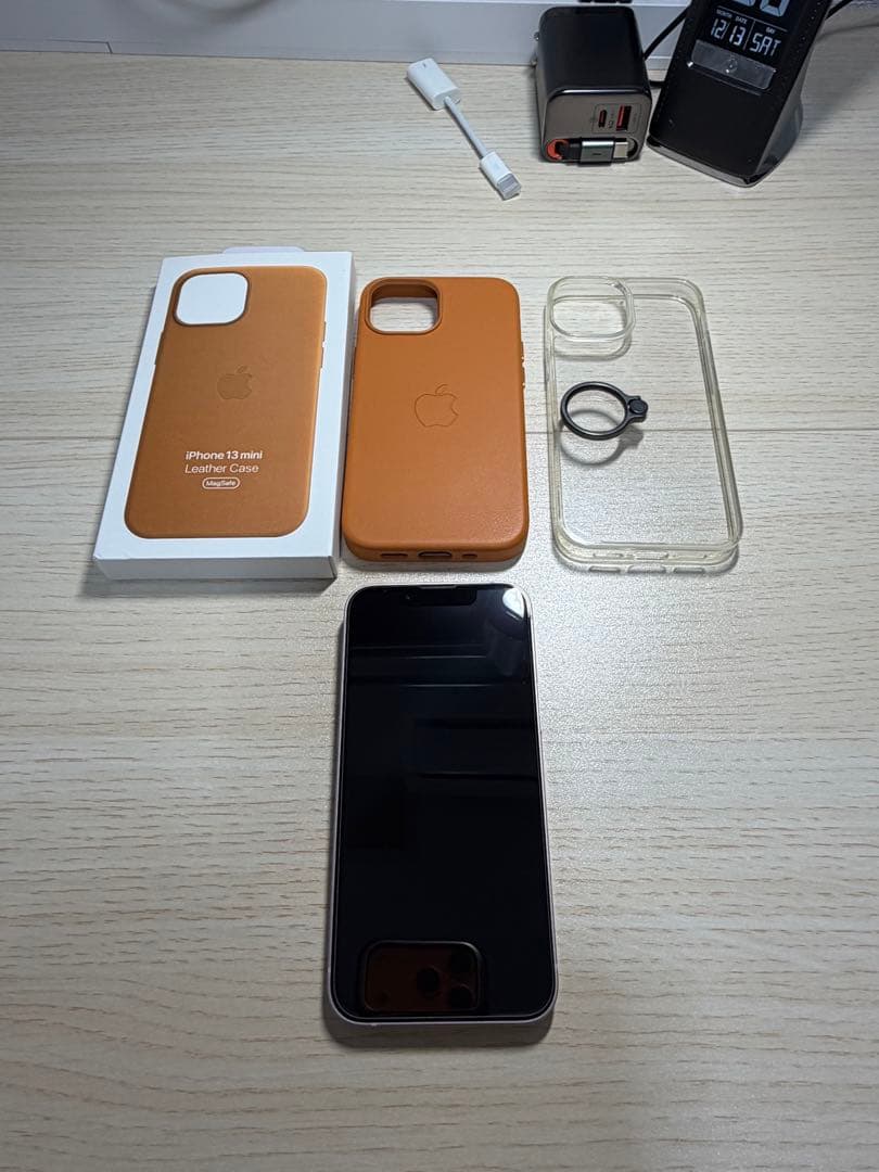 Apple iPhone 13 mini ピンク 純正バッテリー100%