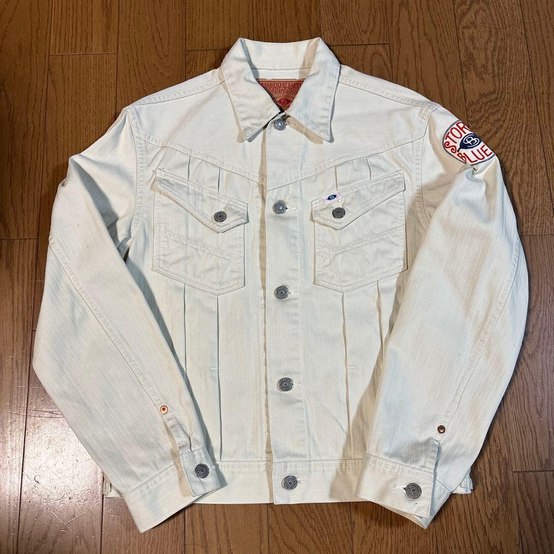 PHERROWS フェローズ 15周年記念モデルピケホワイトデニムジャケット38