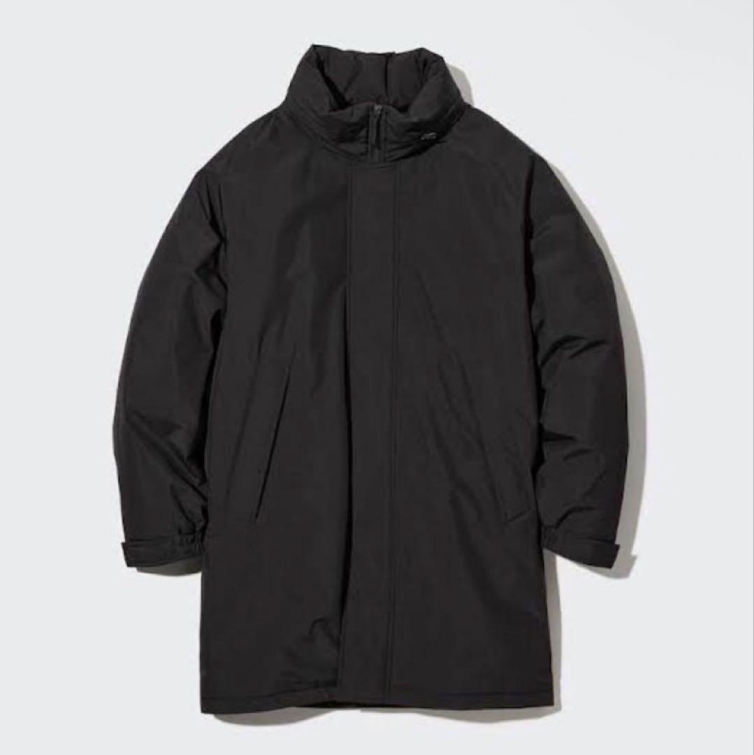 ユニクロ UNIQLO 防風パデッドコート メンズ