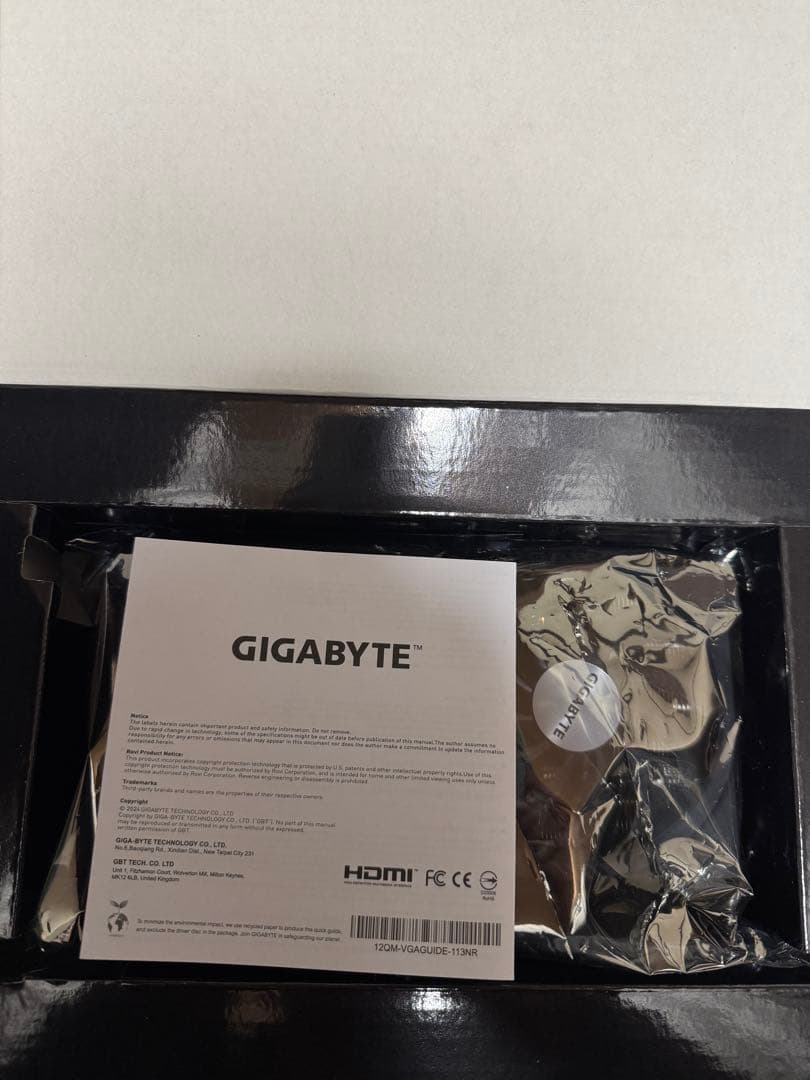 GV-N4070WF2OCV2-12GD 中古