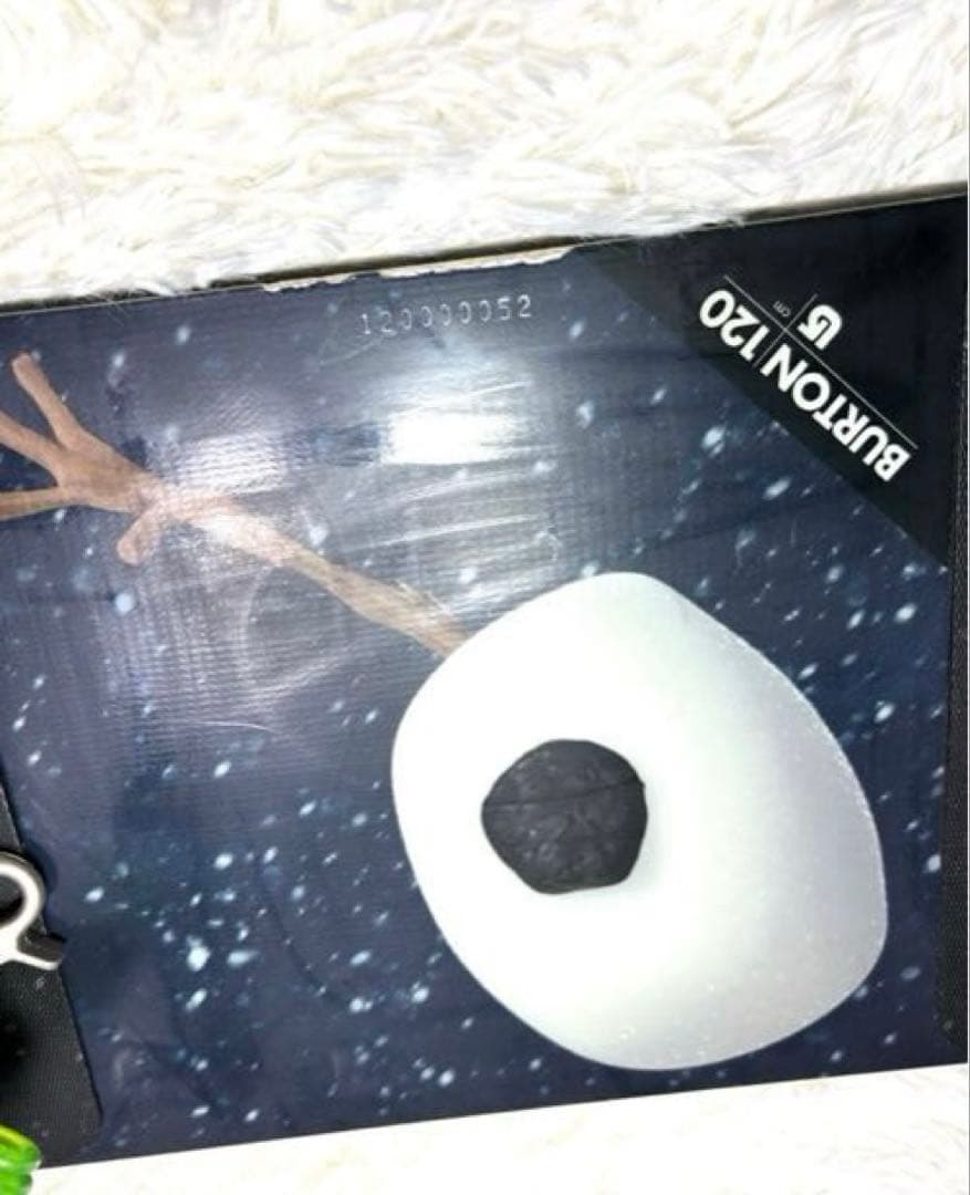 最終価格！BURTON 2点セット　スノーボード ビンディング　120cm 板