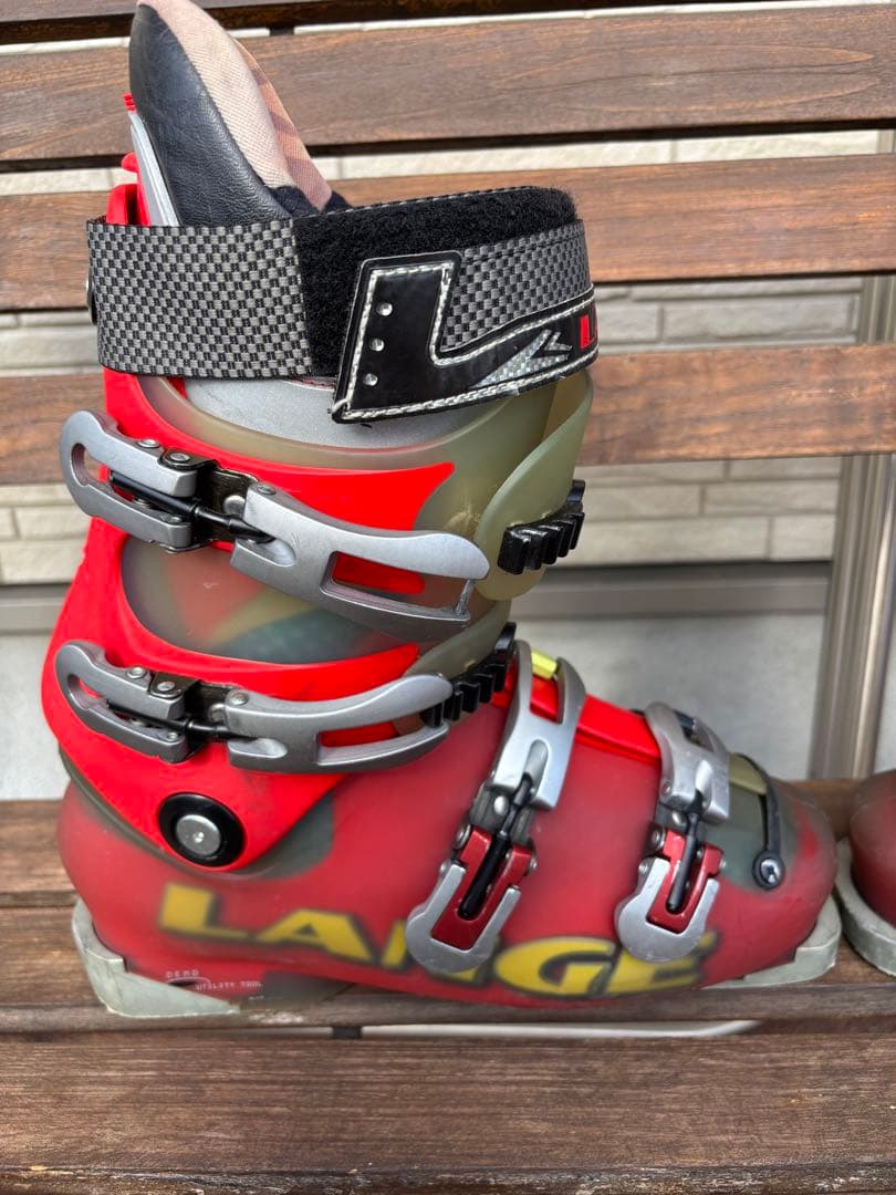 LANGE BANSHEE 115 M.Fスキー用ブーツ レッド