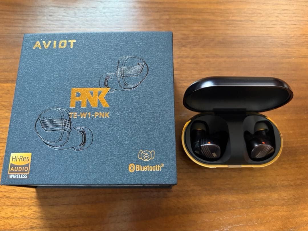 AVIOT ワイヤレスイヤホン TE-W1-PKN ピヤホン8