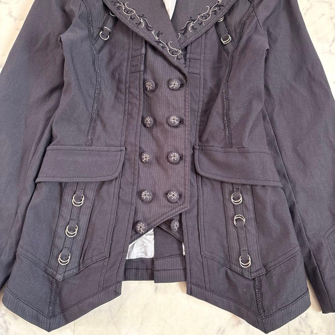 ozz croce オッズクローチェ 刺繍 ジャケット ゴスルック