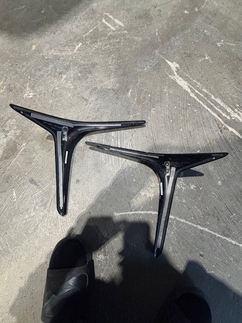 50プリウス 後期TRD左右 フロントバンパー カナード MS345-47001