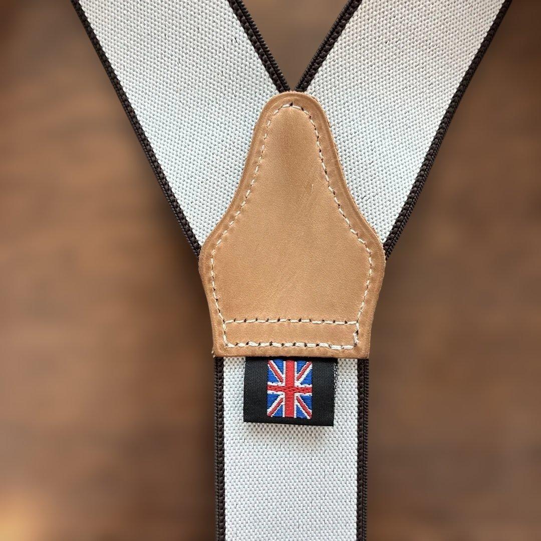 H*r様  THURSTON ブラウン サスペンダー