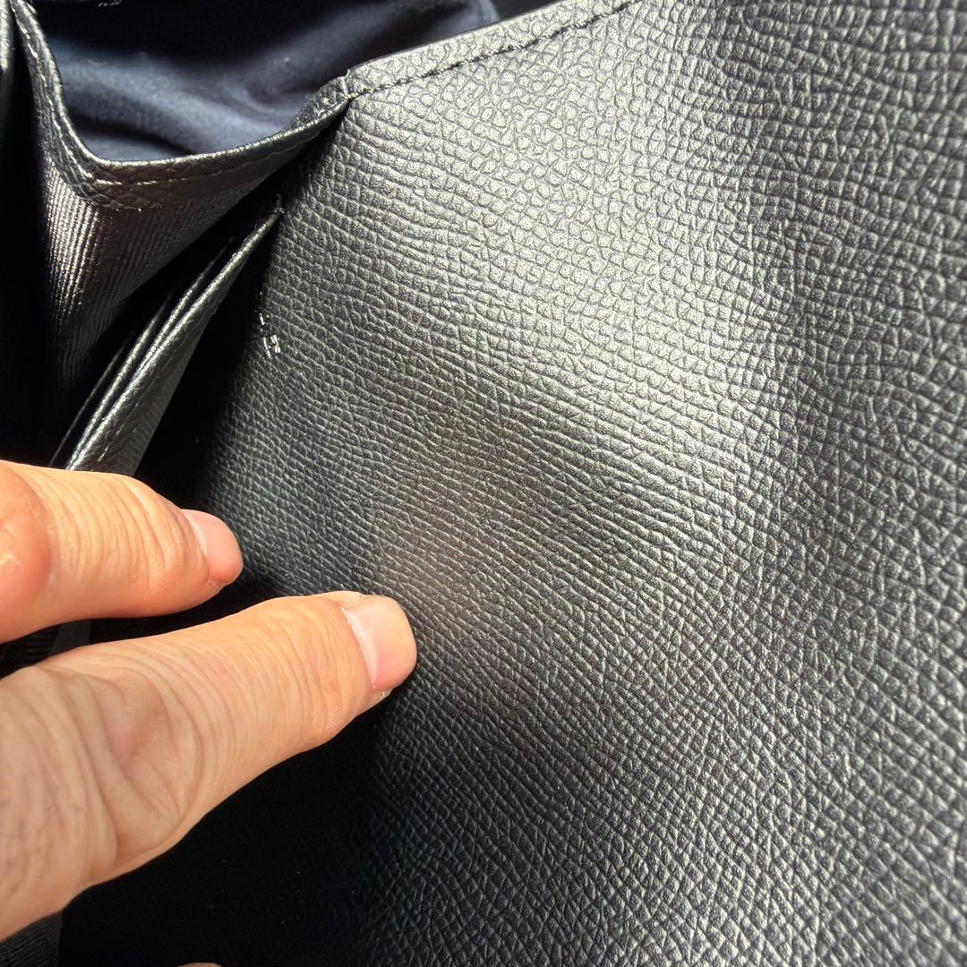 H*M様 HERMES ブラックレザー 長財布